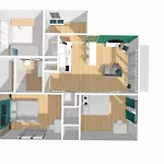 Ganusha Cosy 3 Parking Gratuit Balcon Appartamento *