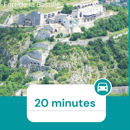 Ganusha Cosy 3 Parking Gratuit Balcon Grenoble