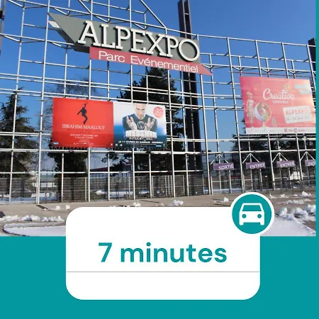 Apartament Ganusha Cosy 3 Parking Gratuit Balcon Grenoble